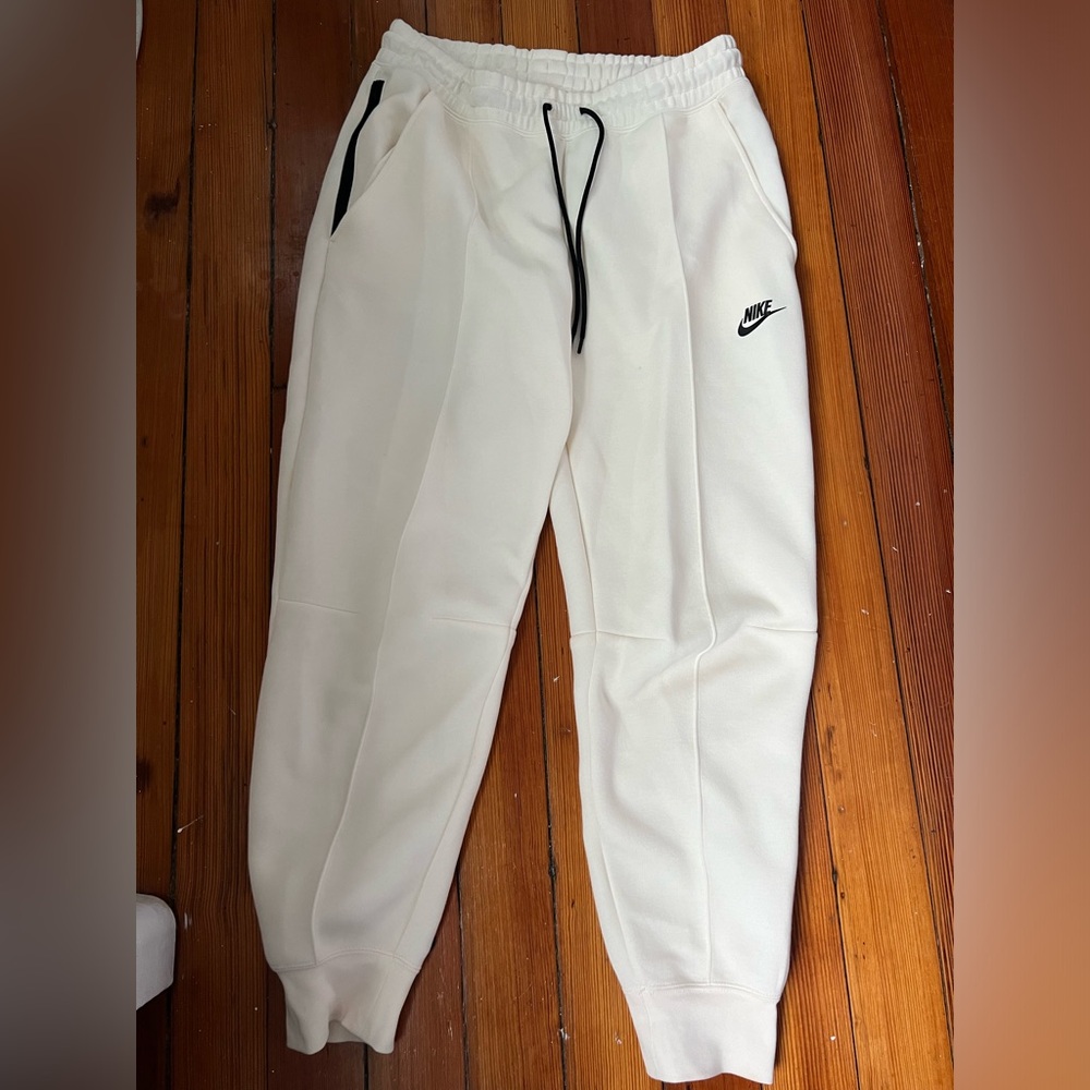 White Nike Joggers